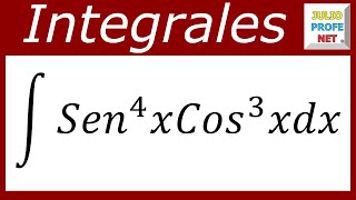 Integrales trigonométricas  Ej 1 [upl. by Auqkinahs]