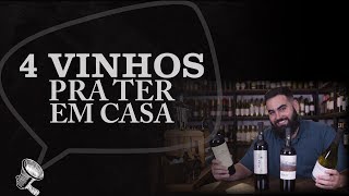 4 VINHOS BÁSICOS PARA TER EM CASA [upl. by Erund]