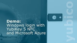 MultiFactor Passwordless Login with YubiKey 5 NFC [upl. by Khoury]