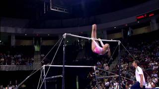 Nastia Liukin  Uneven Bars  2008 Visa Championships  Day 1 [upl. by Klement]