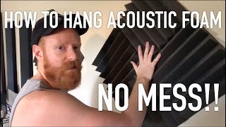 The Proper Way To Hang Acoustic Foam [upl. by Currier]