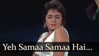 Jab Jab Phool Khile  Yeh Samaa Samaa Hai  Lata Mangeshkar [upl. by Nwahsirhc115]