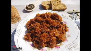 BIGOS Z KISZONEJ KAPUSTY Z WOLNOWARU [upl. by Hyacinthia385]