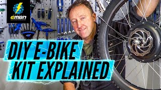 Electric Bike Conversion Kit Options  DIY E Bikes With EMBN [upl. by Miett]