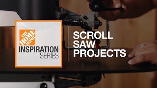 Scroll Saw Project Ideas  The Home Depot [upl. by Burnett]