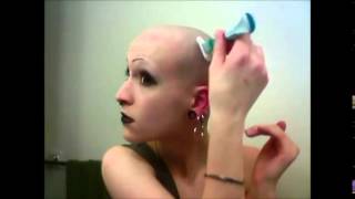 Shaving my Head to the Skin [upl. by Snahc]