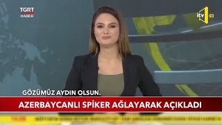 Azerbaycanlı Spiker 6 Köyün Kurtuluşunu Ağlayarak Açıkladı [upl. by Cychosz]