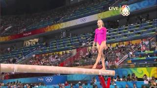 Nastia Liukin  Balance Beam  2008 Olympics All Around [upl. by Janek]