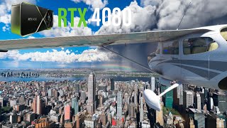 RTX 4080  Ultra Realism Graphics  Microsoft Flight Simulator  Ultra Settings 1440P  2023 [upl. by Awra]