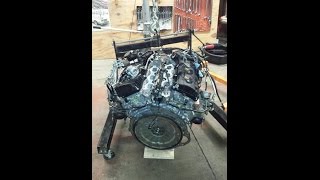 FORD F150 TRUCK 35 V6 ECOBOOST ENGINE FAILURE Removal and Installation [upl. by Shetrit]