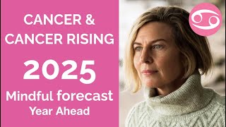 CANCER 2025 SUN amp RISING ASTROLOGY YEARLY FORECAST [upl. by Gustave155]