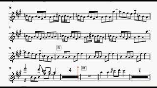 Jubel Klingande Saxophone Sheet Music [upl. by Kwon799]