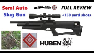 HUBEN K1 2020 Series Full Review 150 yard Accuracy Test 80ft pounds in 22 [upl. by Leseil]