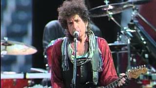 Bob Dylan  Across The Borderline Live at Farm Aid 1986 [upl. by Esenahs885]