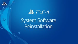 Reinstalling System Software  PS4 [upl. by Atelokin]