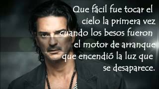 Ricardo Arjona  Fuiste tú Letra  Lyrics [upl. by Enelahs]