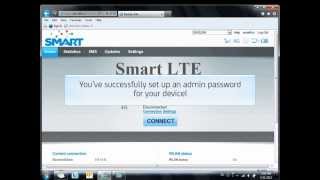 Smart Bro LTE Modem How to Setup an Admin Password [upl. by Groh]