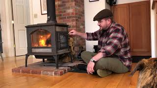 Woodstock soapstone catalytic wood stove BASICS 101 [upl. by Gillie400]