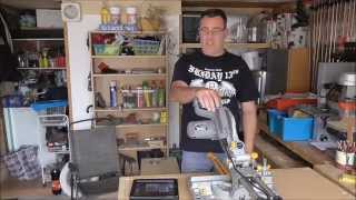 Sliding Mitre Saw by TITAN TTB598MSW my Review [upl. by Ahsaeit]