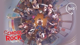 SCHOOL OF ROCK The Musical – “You’re in the Band” 360 Video [upl. by Ellek238]