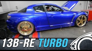 Mazda RX8 turbo  Rotary 13BRE [upl. by Rephotsirhc]