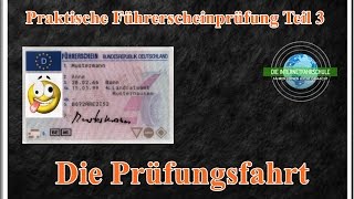 Praktische Führerscheinprüfung Teil 3  Original Prüfungsfahrt  Fahrprüfung [upl. by Ennybor]