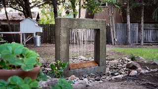 The COOLEST Water Feature to DIY [upl. by Simpson]