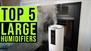 Top 5 Large Humidifiers Tested [upl. by Engeddi]