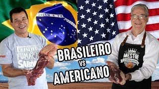 Churrasco Americano vs Brasileiro I Churrasqueadas [upl. by Oicnevuj]