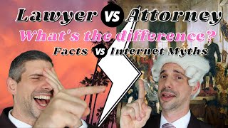 Lawyer vs Attorney Whats the Difference [upl. by Terle]