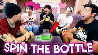 5 GUYS PLAY SPIN THE BOTTLE  Sam Golbach [upl. by Anatollo]