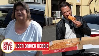 Barstool Pizza Review  Minervinis East Haven CT With Special Guest Uber Driver Debbie [upl. by Elbring234]