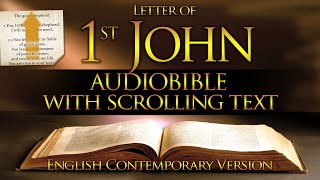 Holy Bible Audio 1 John  Full Contemporary English With Text [upl. by Layla]