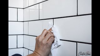 How to Grout Tile A Beginners Guide [upl. by Berstine]