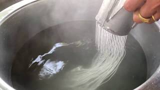 Thai Rice Flour Noodles Recipe [upl. by Herzen304]