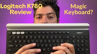 Logitech K780 Multi Device Wireless Keyboard Review How to Pair And Key Sound Test vs Macbook Pro [upl. by Ahset]