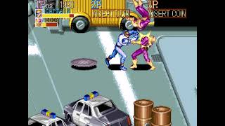 Capcom Arcade Stadium  Captain Commando  4K 2160p PS4 Gameplay [upl. by Halilak536]