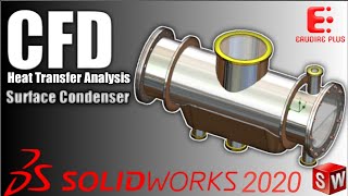 CFD Surface Condenser  Surface Condenser Analysis and Optimization  SolidWorks 2022 [upl. by Arualana]