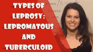 Types of Leprosy Lepromatous and Tuberculoid [upl. by Wadell]