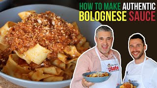 How to Make AUTHENTIC BOLOGNESE SAUCE Like a Nonna from Bologna [upl. by Leind]