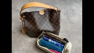 Louis Vuitton Graceful PM  Review and what fits inside 2020 [upl. by Grider777]