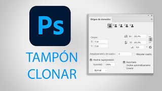 Herramienta TAMPON DE CLONAR en Photoshop [upl. by Dnarb]