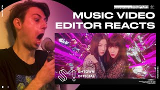 Video Editor Reacts to Red Velvet  IRENE amp SEULGI Monster MV [upl. by Jemine]