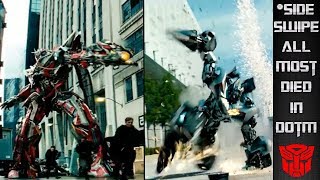 How Sideswipe Almost Died In Transformers DOTM [upl. by Adnohsar229]