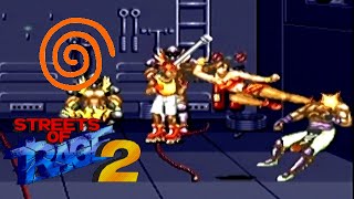 Streets of Rage 2 playthrough Dreamcast 1CC [upl. by Shandie]