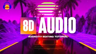 HOW TO MAKE 8D AUDIO  Audacity Tutorial  Fast amp Easy 2021 [upl. by Hpesojnhoj]