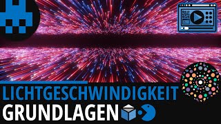 Lichtgeschwindigkeit Grundlagen Physik Lernvideo Learning Level Up [upl. by Hallutama175]