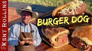 All American Grilled Burger Dog [upl. by Aurlie714]