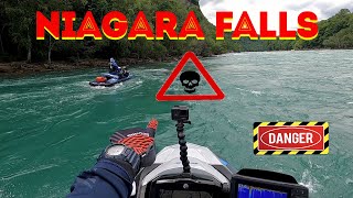 Niagara Falls on a Jetski I nearly pooped my pants [upl. by Bearce]