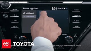 Toyota Entune 30 Toyota Connected Service SelfServe Registration [upl. by Mojgan]